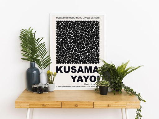 Yayoi Kusama Art Exhibition Vintage Poster - Plakatbar.no