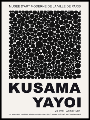 Yayoi Kusama Art Exhibition Vintage Poster - Plakatbar.no