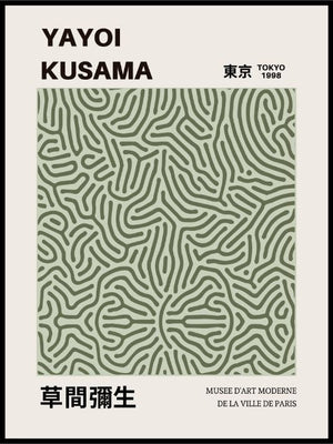 Yayoi Kusama - De La Ville de Paris - Plakat og lerret - Plakatbar.no