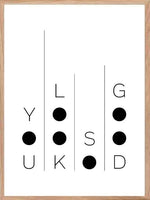 You look so good! poster - Plakatbar.no