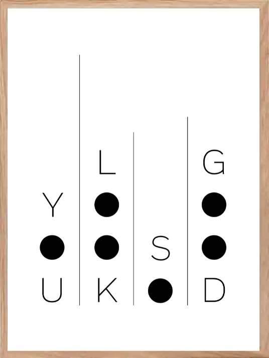 You look so good! poster - Plakatbar.no