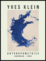 Yves Klein - Kunstplakat - Plakatbar.no