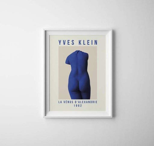 Yves Klein - Kunstplakat kvinnekropp 02 - Plakatbar.no